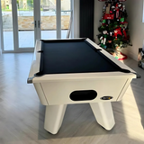 Cry Wolf Slate Bed Indoor Pool Table - White