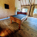 Cry Wolf Slate Bed Indoor Turned Leg Pool Table - Walnut