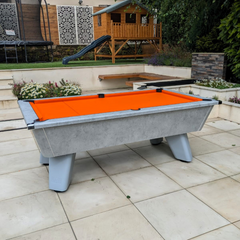 Cry Wolf Slate Bed Outdoor Pool Table - Urban Grey