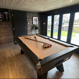 Cry Wolf Indoor Pool Table | Black | Smart Tan Cloth
