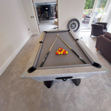 Cry Wolf Indoor Pool Table | Urban Grey | Elite Pro Bankers Grey Cloth
