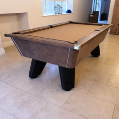 Cry Wolf Indoor Pool Table | Bronze | Elite Pro Camel Cloth