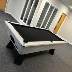Cry Wolf Indoor Pool Table | Urban Grey | Elite Pro Black Cloth