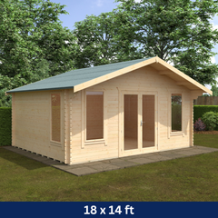 Embercrest | Log Cabin | 44mm | Various Sizes
