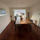 FMF | Elixir Slate Bed Pool Dining Table | Distressed Oak
