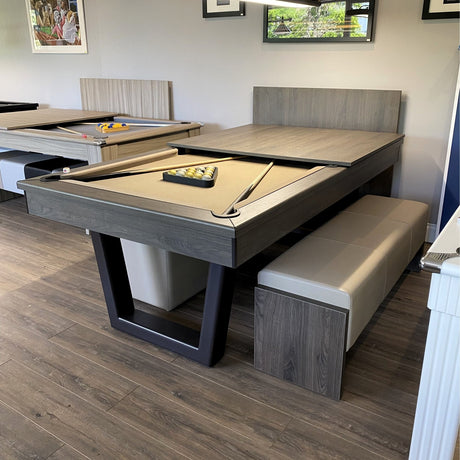 FMF Ultimate Pool Dining Table | Various Finishes | Smart Silver Cloth