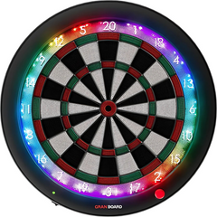 Granboard 3S - Professional Electronic Soft Tip Dartboard | Green