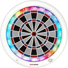 Granboard 3S - Professional Electronic Soft Tip Dartboard | White