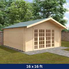 Greenvale | Log Cabin | 44mm | Various Sizes
