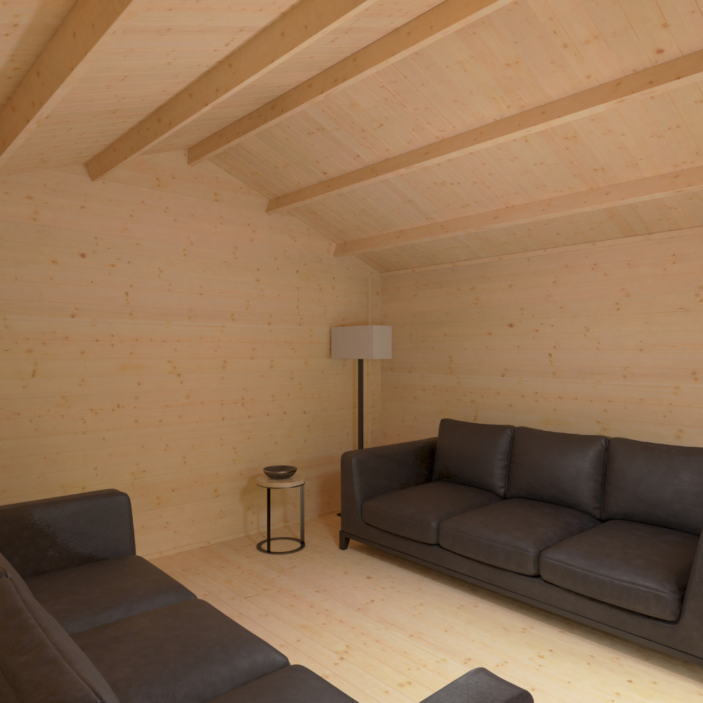 Greenvale | Log Cabin | 44mm | Various Sizes