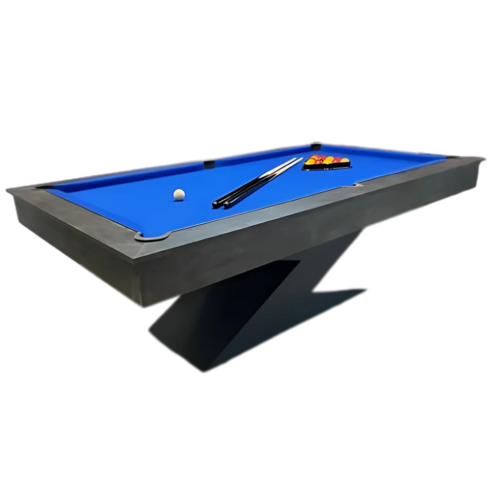 Lightning Slate Bed Pool Dining Table | Monaco Grey