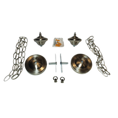 Pool & Snooker 4 Shade Lamp Polished Chrome