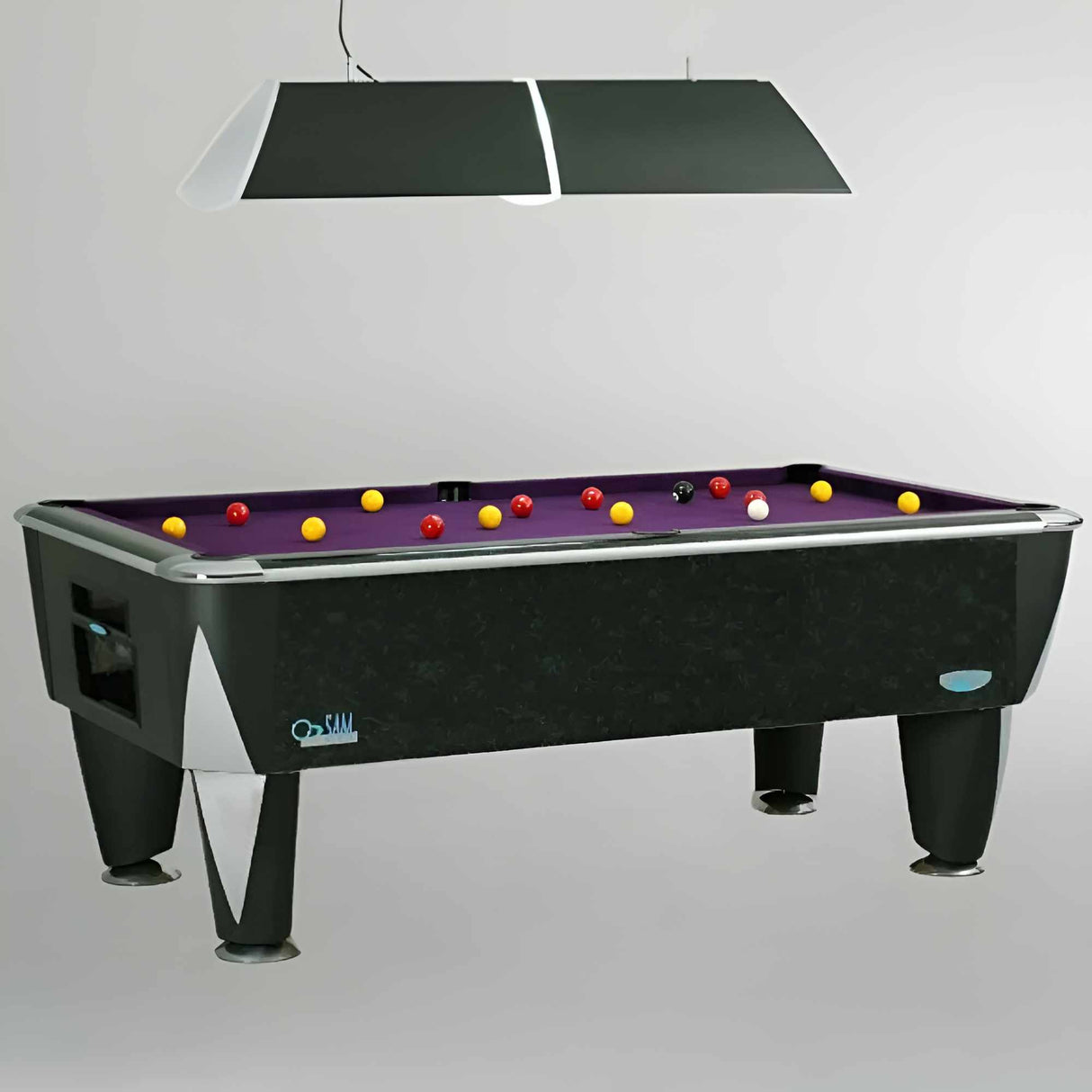 SAM Mist Pool Table Shade 1 – Silver