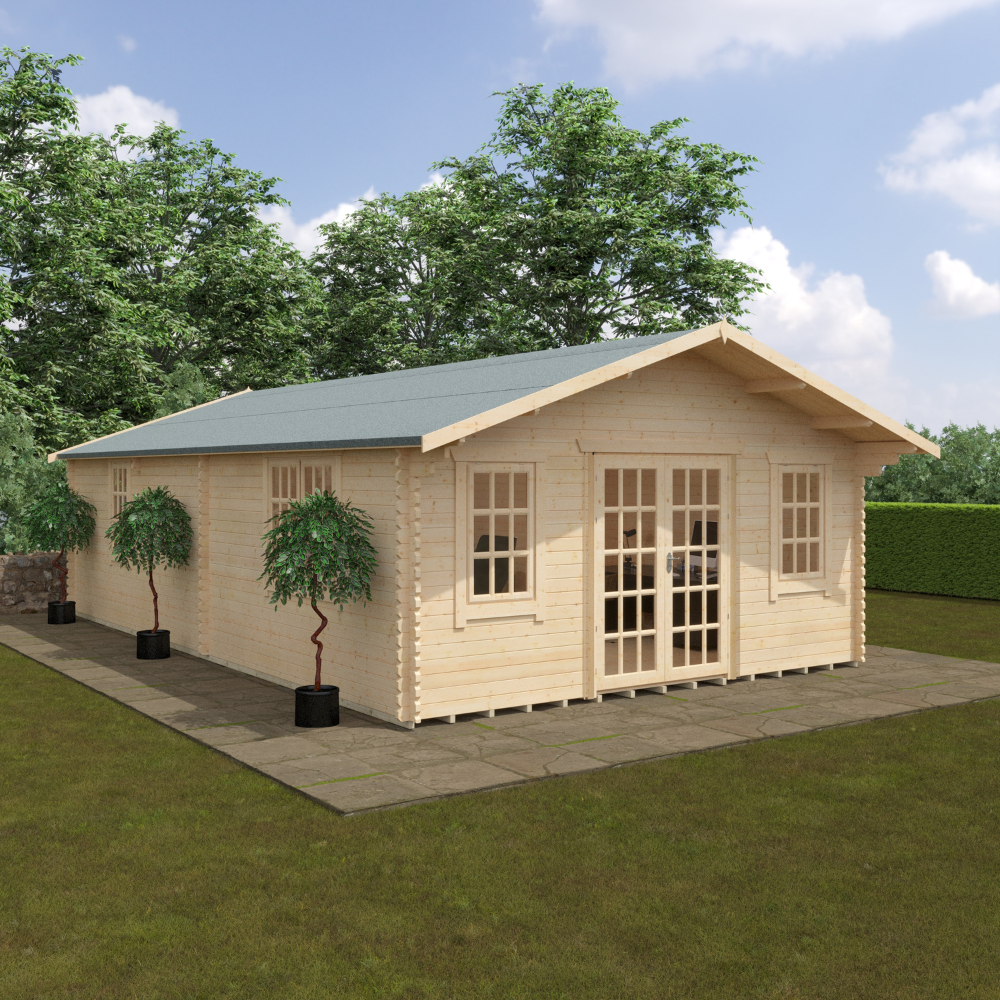 Serenix | Log Cabin | 44mm | 30ft x 18ft