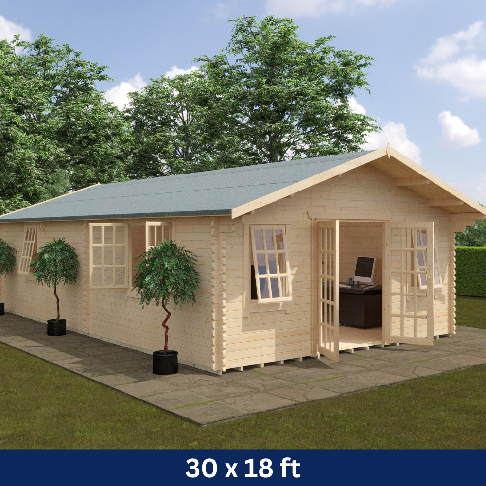 Serenix | Log Cabin | 44mm | 30ft x 18ft