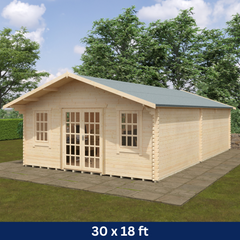 Serenix | Log Cabin | 44mm | 30ft x 18ft