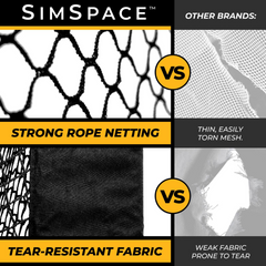 SimSpace Deluxe Home Driving Net 10ft