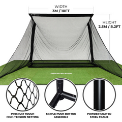 SimSpace Deluxe Home Driving Net 10ft
