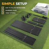 SimSpace Home Golf Enclosure 4 x 2.5 x 1.5 Mtr