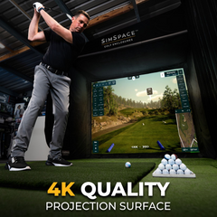SimSpace Home Golf Enclosure 4 x 2.5 x 1.5 Mtr