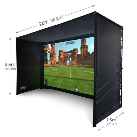 Home Golf Simulator 3.6 x 2.5 x 1.5 Mtr