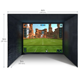 SimSpace Home Golf Enclosure 4 x 3 x 3 Mtr