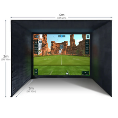SimSpace Home Golf Enclosure 4 x 3 x 3 Mtr