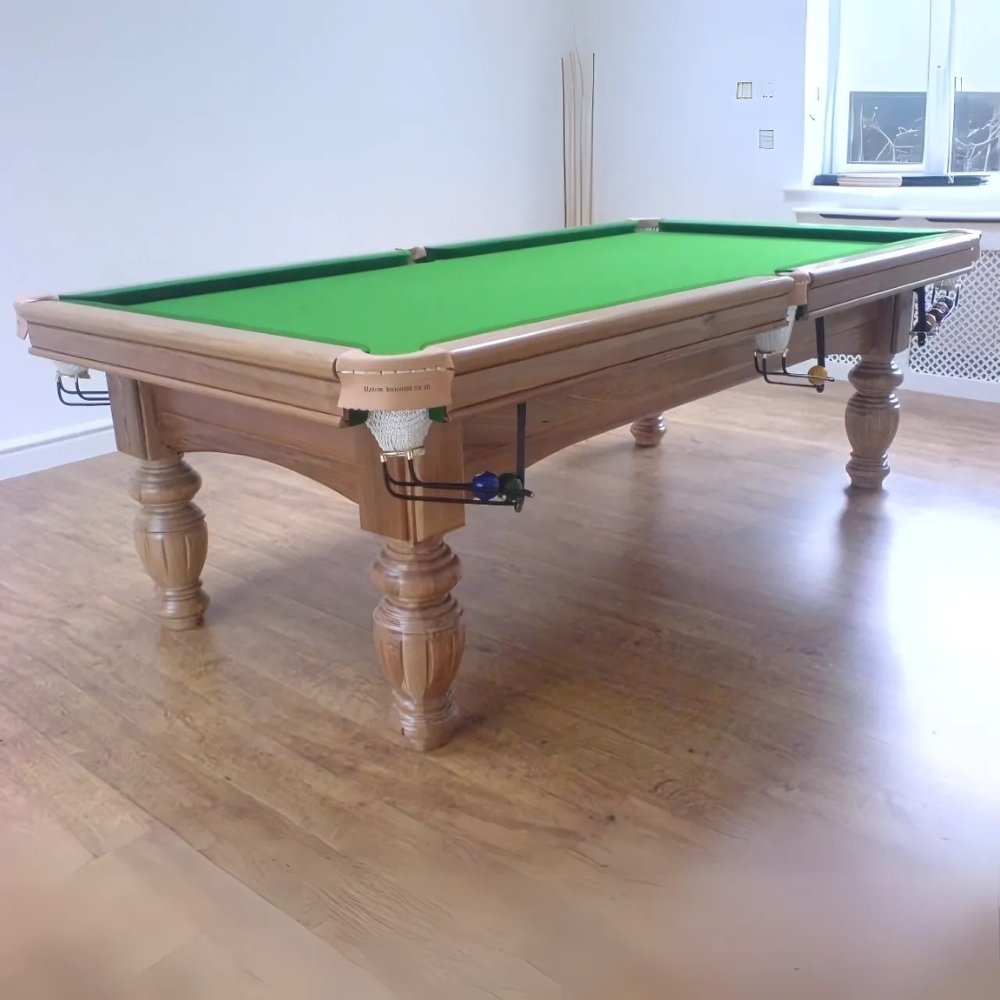 Regalis Snooker Table Golden Oak