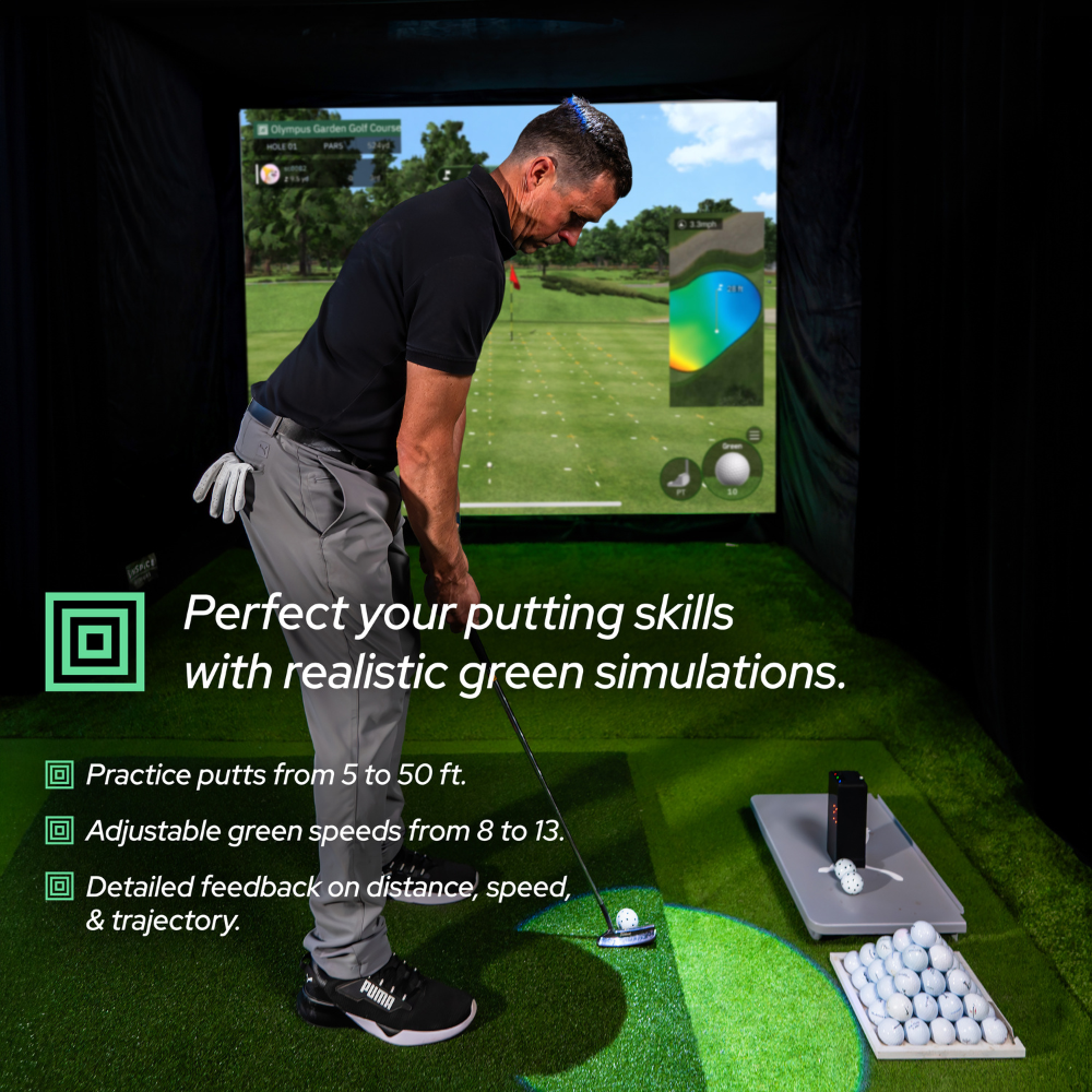 Home Golf Simulator 3.6 x 2.5 x 1.5 Mtr