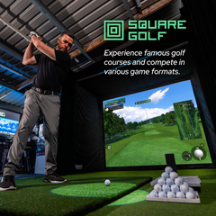 Home Golf Simulator 3.6 x 2.5 x 1.5 Mtr