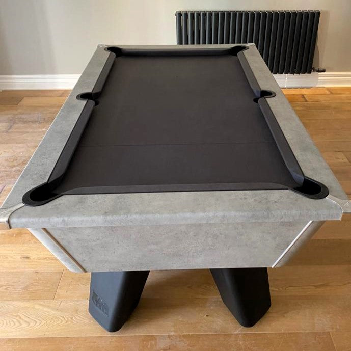 Cry Wolf Indoor Pool Table | Urban Grey | Elite Pro Charcoal Cloth