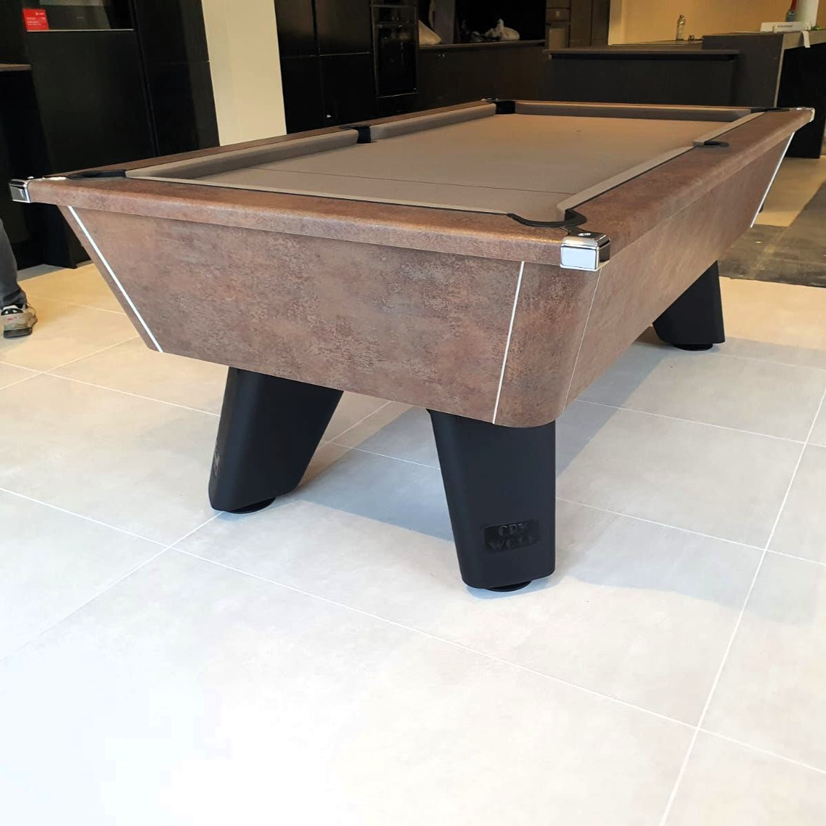 Cry Wolf Indoor Pool Table | Bronze | Elite Pro Camel Cloth