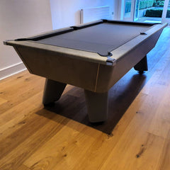 Cry Wolf Indoor Pool Table | Urban Grey | Smart Silver Cloth