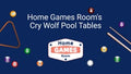 Cry Wolf Slate Bed Indoor Turned Leg Pool Table - White