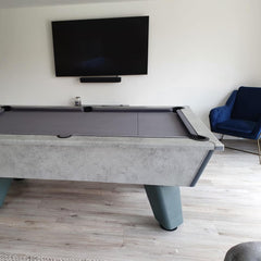 Cry Wolf Indoor Pool Table | Urban Grey | Smart Silver Cloth