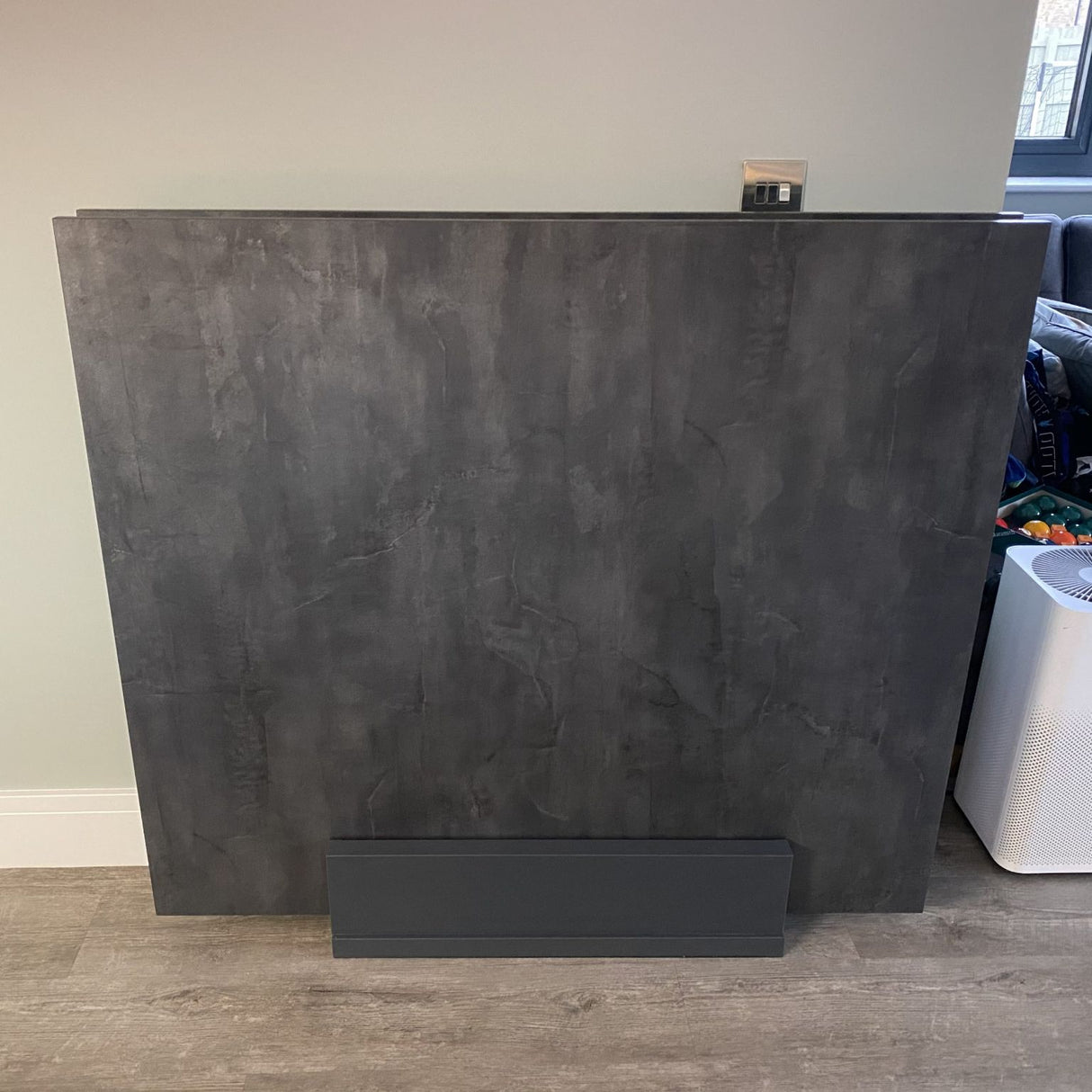FMF | Elixir Slate Bed Pool Dining Table | Anthracite Slate
