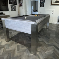 FMF Spirit Tournament Pool Table | River Oak | Smart Navy Cloth