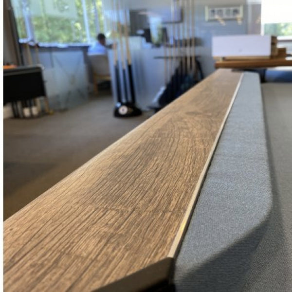 FMF Elixir Pool Dining Table | Distressed Oak | Elite Pro Bankers Grey Cloth