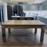 FMF | Elixir Slate Bed Pool Dining Table | Grey Oak