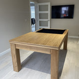 FMF Elixir Pool Dining Table | Natural Oak | Smart Black Cloth