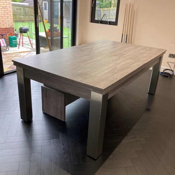 FMF | Elixir Slate Bed Pool Dining Table | River Oak